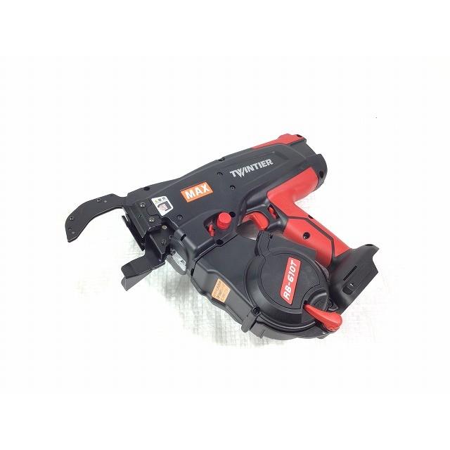 ☆未使用品☆MAX マックス 14.4V 鉄筋結束機 ツインタイア RB-610T-B2C/1450A バッテリー2個(14.4V 5.0Ah) 充電器付 ツインタイヤ114630 |  | 03