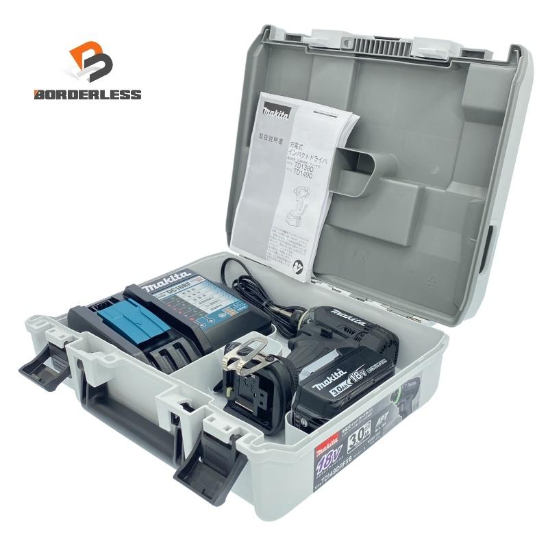 ☆美品☆makita マキタ 18V 充電式インパクトドライバー TD149D 黒 