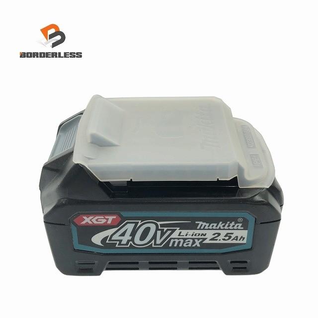 ☆美品 充電回数3回☆makita マキタ 40Vmax 2.5Ah 純正リチウムイオン