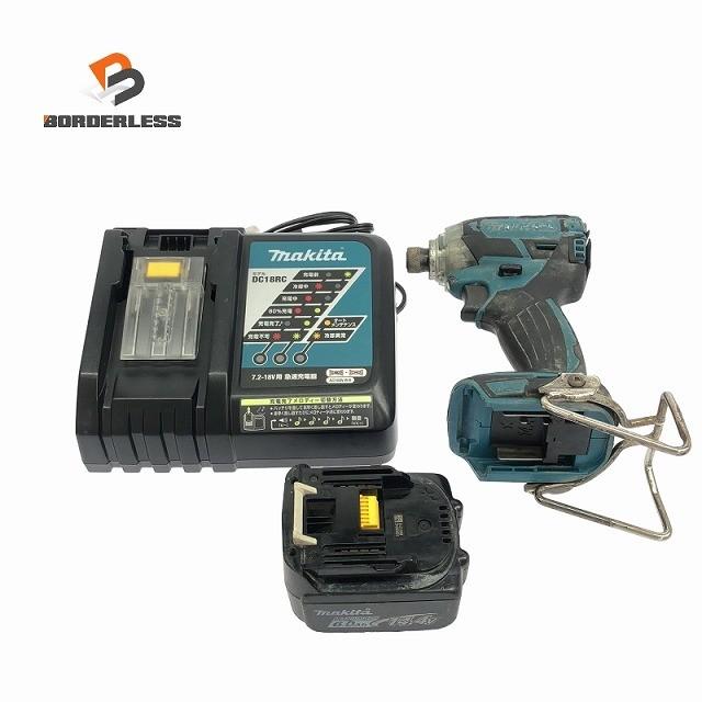 ☆中古品☆makita マキタ 14.4V 充電式インパクトドライバー