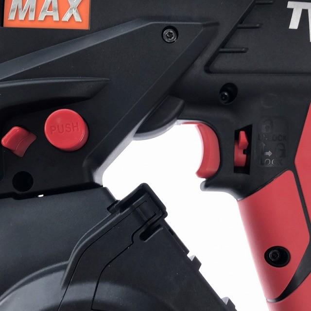 ☆未使用品☆MAX マックス 14.4V 鉄筋結束機 ツインタイア RB-442T-B2C/1450A バッテリー2個(5.0Ah)充電器+ケース129656の画像