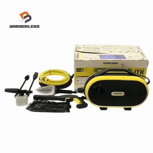 ☆比較的綺麗☆KARCHER ケルヒャー 100V 家庭用高圧洗浄機 JTK