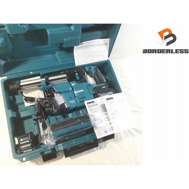 ☆未使用品☆makita マキタ 40Vmax 充電式ハンマドリル HR008GRMXV 
