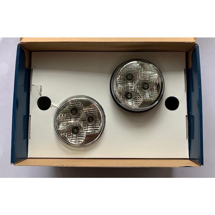 ドイツ製 HELLA LED デイタイムランニングライト 2個セット 90mm 12