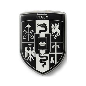 ワールドフラッグ アームズコレクション グリルバッジ 5カ国10種 真鍮