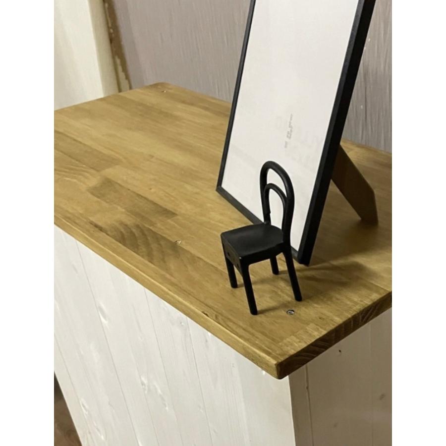 職人手作り 一点物 天然木 キッチンカウンター レジカウンター カフェカウンター 受付カウンター 幅84cm×高さ83cm×奥行き40cm 無垢材 |  | 03