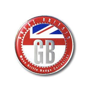 ワールドフラッグ グリルバッジ 7カ国 真鍮クロームメッキ 仕上げ