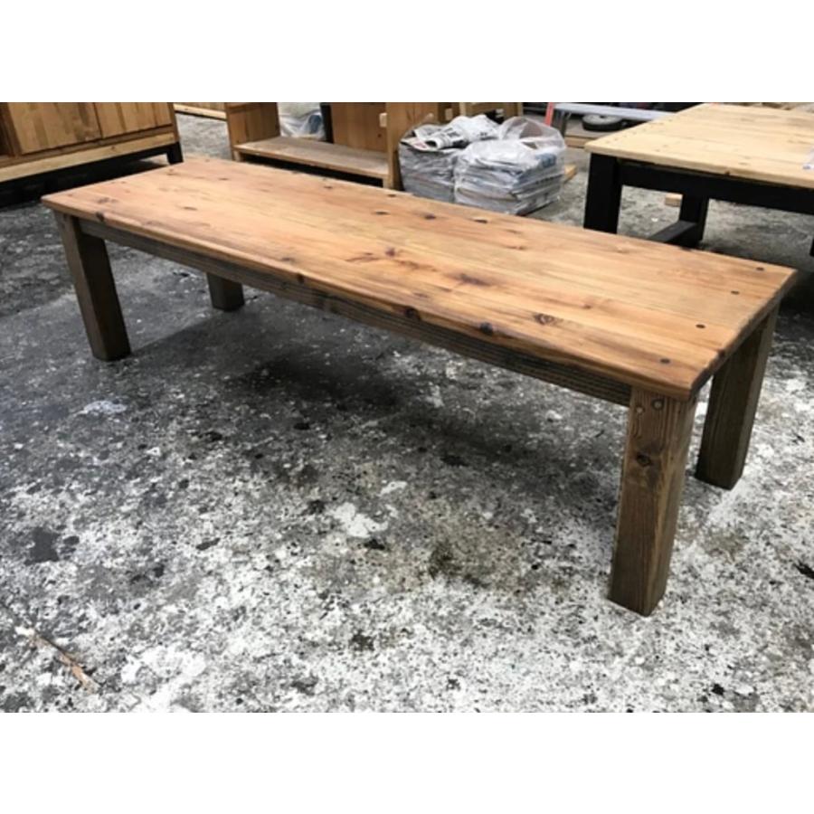 職人手作り 一点物 天然木 杉 ベンチ カリフォルニア風 完成品