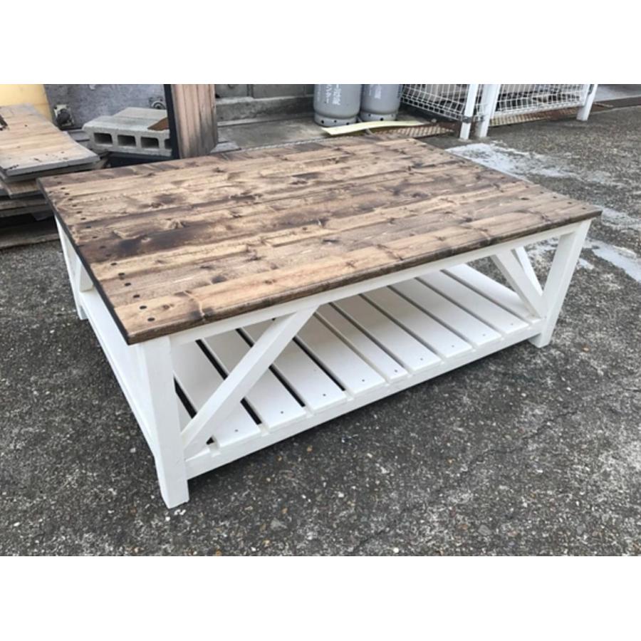 職人手作り 一点物 天然木 ローテーブル センターテーブル