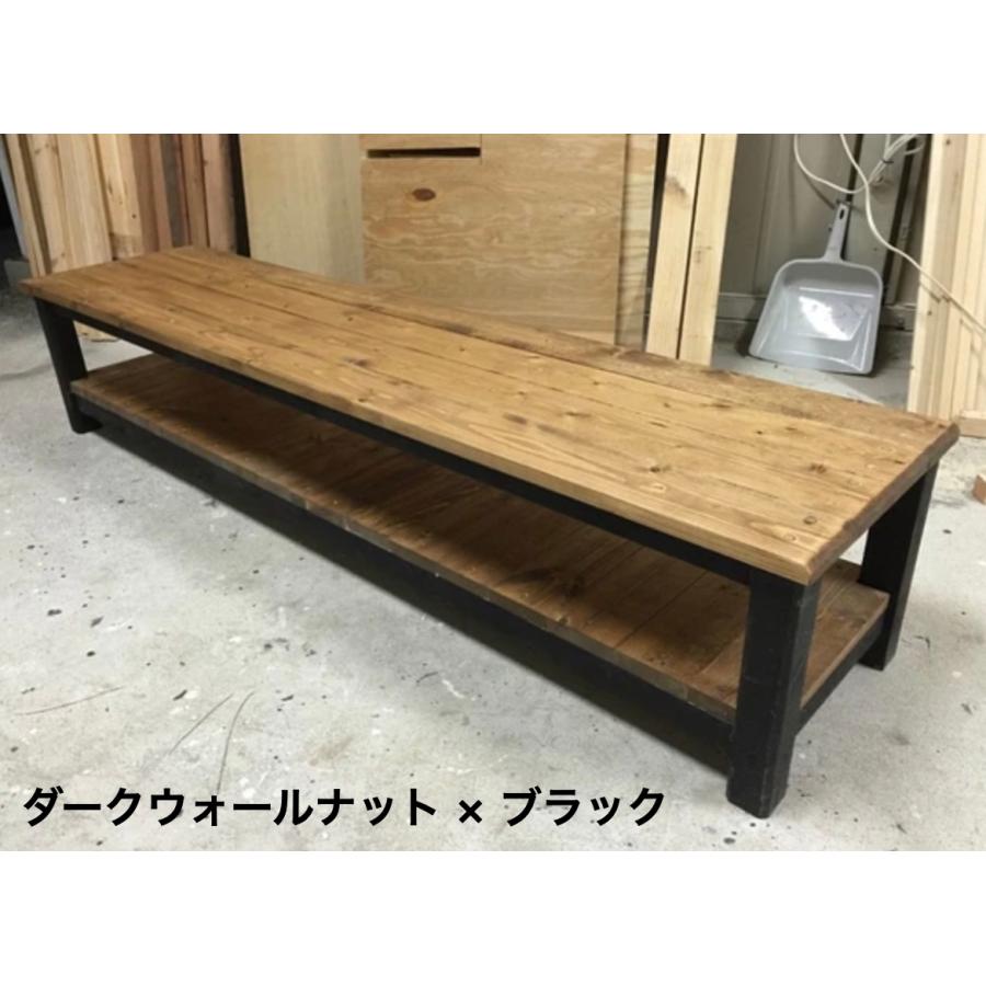 職人手作り 一点物 天然木 ハンドメイド テレビボード TVボード 完成品