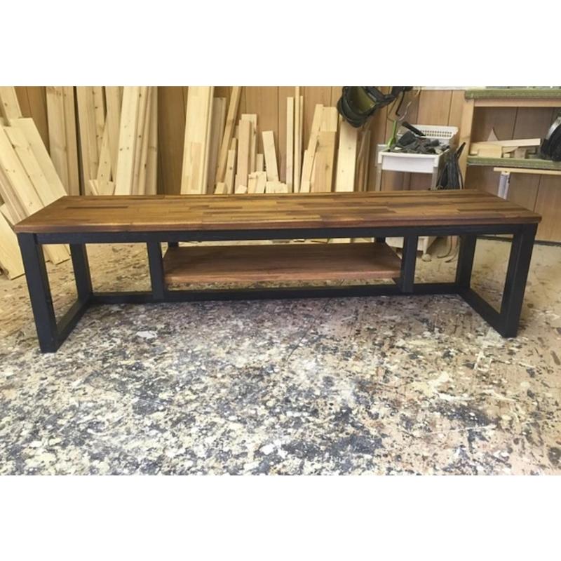 職人手作り 一点物 天然木 ハンドメイド テレビボード TVボード 完成品