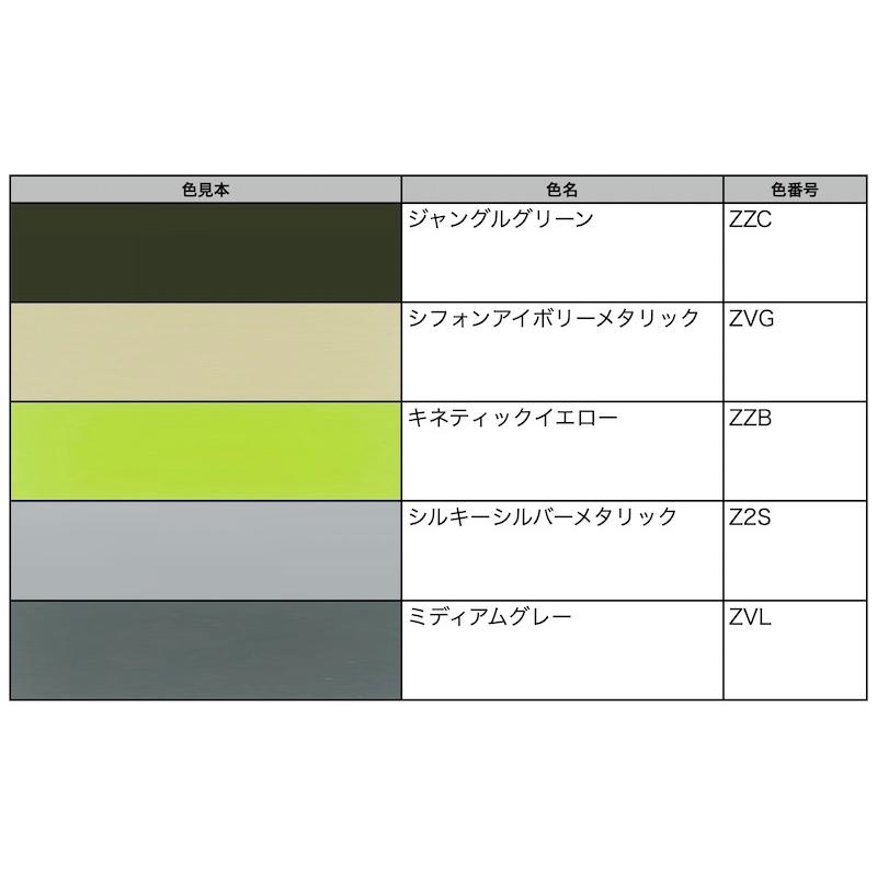 スズキ ジムニー 純正色 スプレーガン用塗料 [ZZC] [ZVG] [ZZB] [Z2S