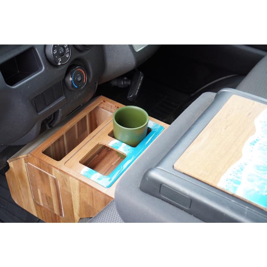 200系 ハイエース専用 LIF マルチコンソールボックス ゴミ箱