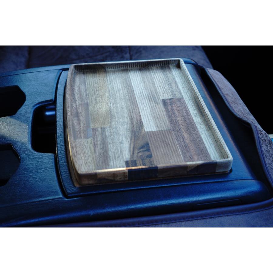 ハイエース 200系 DX 純正コンソール用 アカシア ウッドパネル 天然木 職人手作り ウッドコンソール | ハイエース | 02