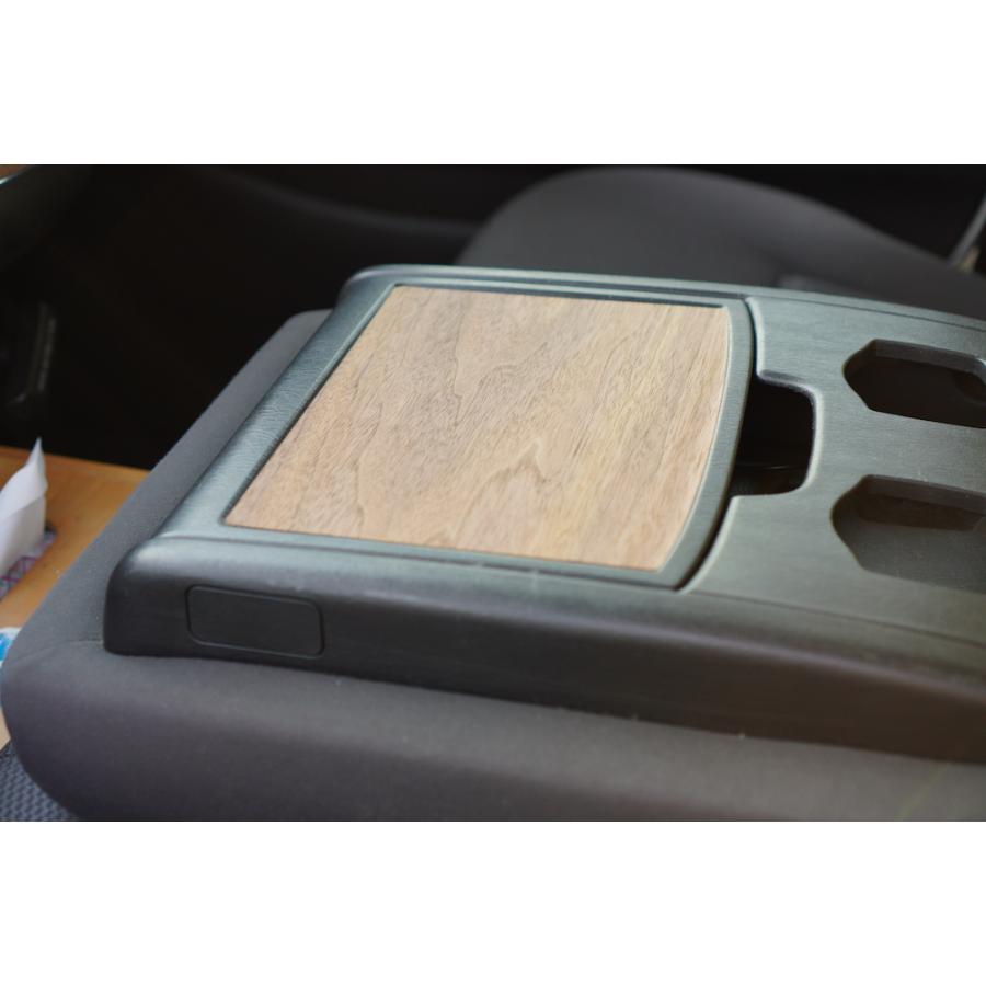 ハイエース DX 200系 ウォールナット 純正コンソール リアルウッドシート 天然木 突板 LIF バンライフ VanLife |  | 01