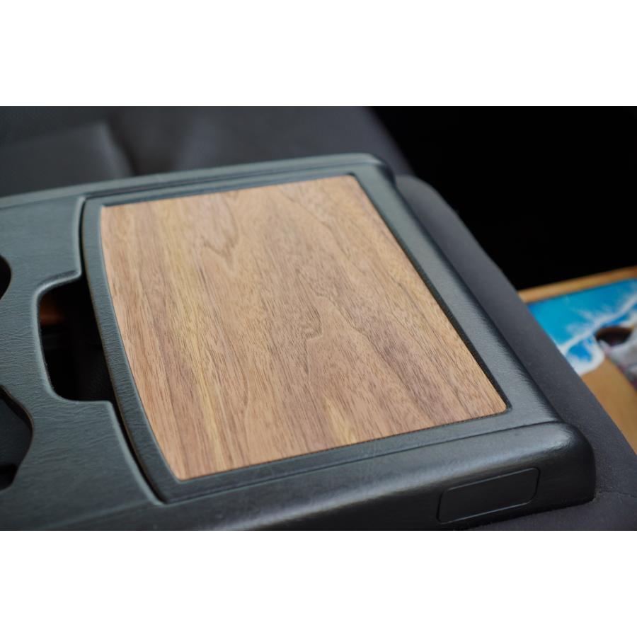 ハイエース DX 200系 ウォールナット 純正コンソール リアルウッドシート 天然木 突板 LIF バンライフ VanLife |  | 05