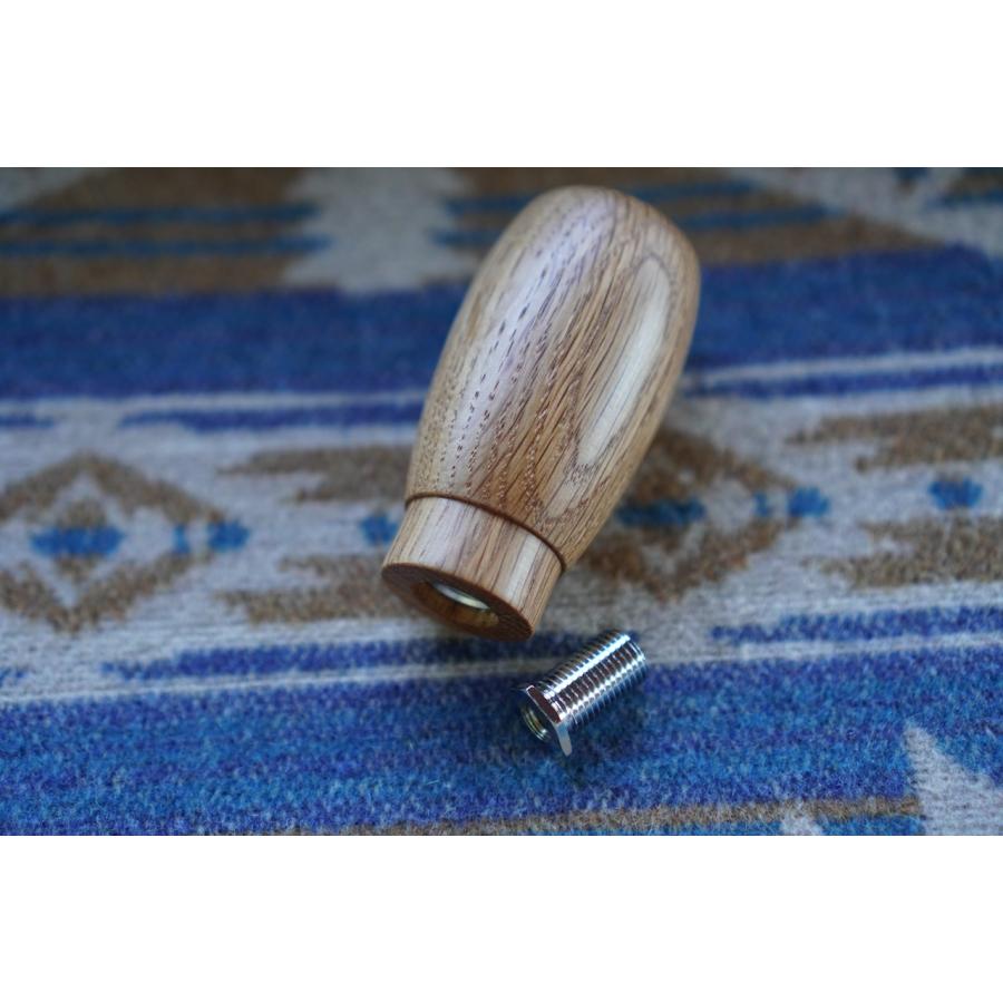 ハイエース 200系 ウッドシフトノブ シフトレバー ウォールナット ホワイトオーク LIF 燕三条 職人削り出し 名栗 無垢材 天然木 ウォルナット M12 M8×1.25 |  | 09