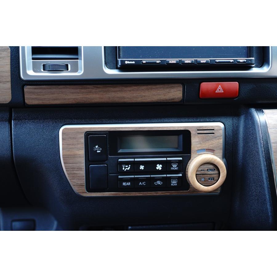 ハイエース 200系 スーパーGL 4型~ ウォールナット オートエアコン