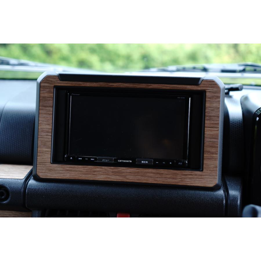 ジムニー JB64 JB74 リアルウッド ウォールナットシール オーディオ