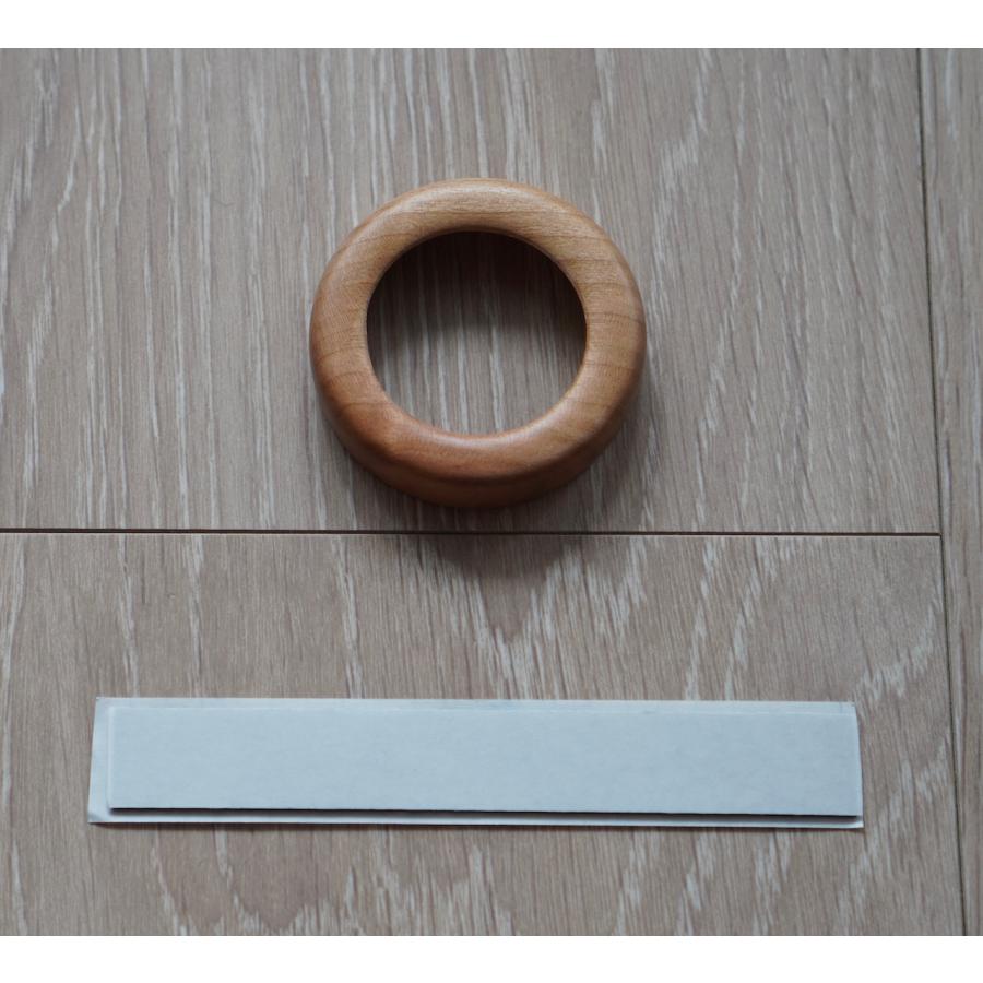 ハイエース スーパーGL 200系 4型- 山桜ウッド エアコンダイヤルカバー S-GL 職人手作り 無垢材 天然木 希少樹種 艶消しクリア仕上げ バンライフ VanLife |  | 11