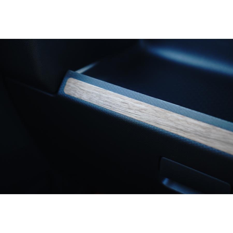 ダイハツ タントファンクロス ウォールナット インパネ 天然木ステッカー リアルウッド 突板 | タント | 02