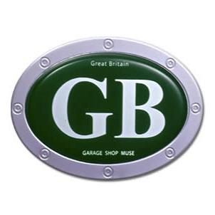 ワールドフラッグ ナチュラルカラー グリルバッジ 5カ国 真鍮クロームメッキ 仕上げ  ボルボ・カーズ採用品 ミューズ muse |  | 02