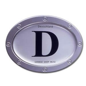 ワールドフラッグ ナチュラルカラー グリルバッジ 5カ国 真鍮クロームメッキ 仕上げ  ボルボ・カーズ採用品 ミューズ muse |  | 05