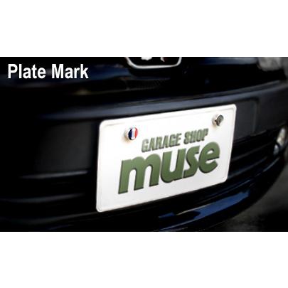 ワールドフラッグ ナンバープレートマーク シルバー 7カ国8種 ボルボ・カーズ採用品 ミューズ muse | 