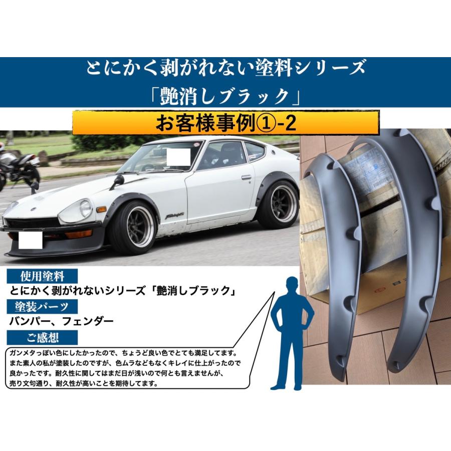 とにかく剥がれない スプレー 塗料 自動車・バイクパーツ塗装に最適 ホイール エアロ メッキ クローム つや消し 艶消し 高耐久 耐久 耐熱｜borderless88｜12