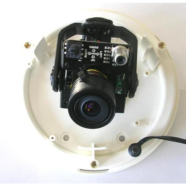 52万画素ドーム型防犯カメラ |  | 02