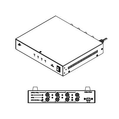 AHD／TVI／CVBS対応マルチ電源重畳装置（4ch用受信機） |  | 01