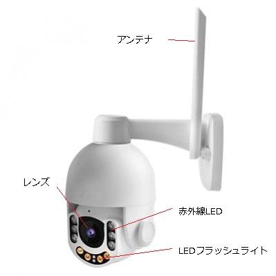 有線/無線LAN対応PTZスマートセキュリティカメラ |  | 01