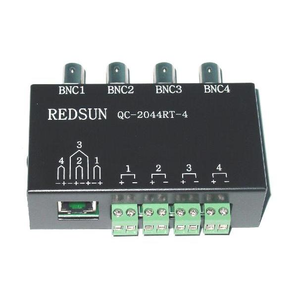 4ch長距離映像伝送システム【防犯カメラ・監視カメラ】 | 