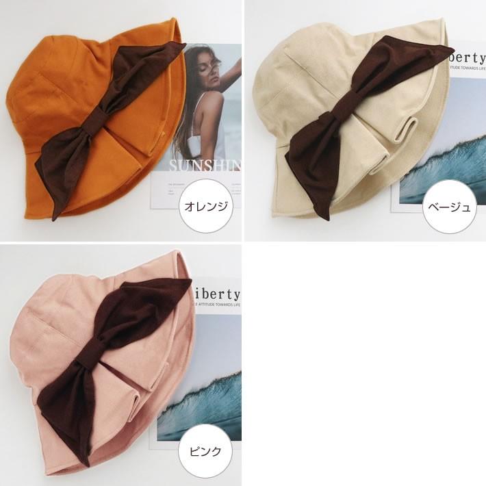 帽子 リボン付き レディース UVカット つば広 折りたたみOK 大きいサイズ 春 夏 秋 冬 ハット サイズ調整可能 おしゃれ 可愛い サファリハット 紫外線 日よけ |  | 11