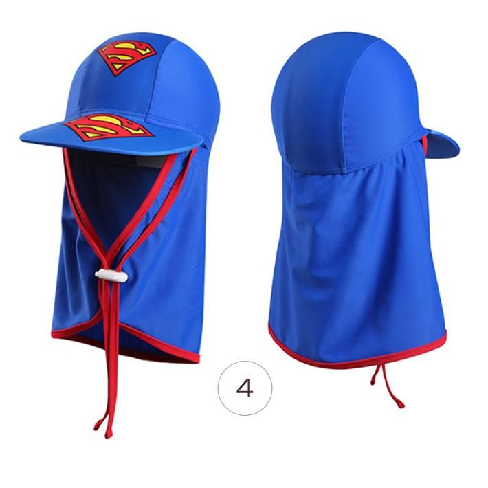 水泳帽 水泳帽子 水泳キャップ ツバ付き UVカット 紫外線対策 日よけ 帽子 キッズ 子供 キャラクター スイムキャップ ベビー【メール便送料無料 売れ筋 新商品】 |  | 07