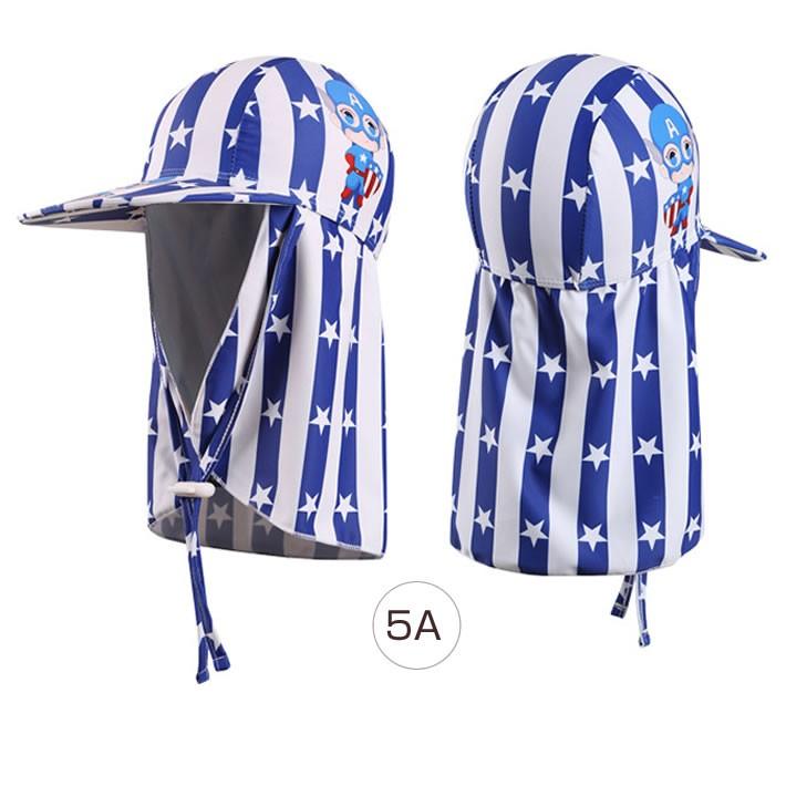 水泳帽 水泳帽子 水泳キャップ ツバ付き UVカット 紫外線対策 日よけ 帽子 キッズ 子供 キャラクター スイムキャップ ベビー【メール便送料無料 売れ筋 新商品】 |  | 08