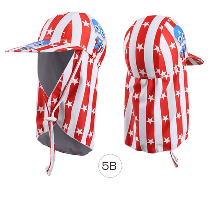 水泳帽 水泳帽子 水泳キャップ ツバ付き UVカット 紫外線対策 日よけ 帽子 キッズ 子供 キャラクター スイムキャップ ベビー【メール便送料無料 売れ筋 新商品】 |  | 09