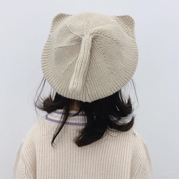 猫耳 ベレー帽 帽子 尻尾付き 可愛い キッズ 秋冬 ニット帽 衣装 子供 女の子 男の子 ハロウィン 衣装 猫 コスプレ 黒猫 ネコミミ ネコ ねこ お揃い 送料無料 |  | 14