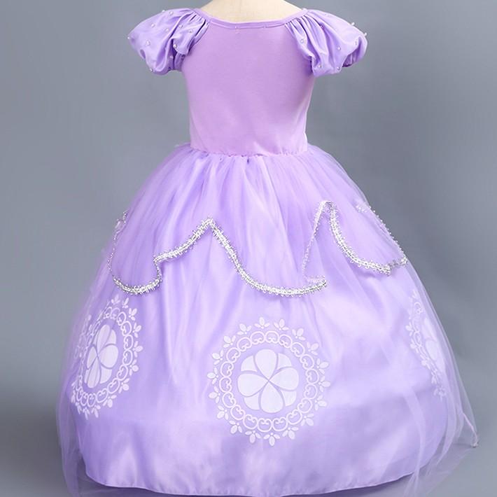 プリンセス ドレス 子供 ソフィア風 ラプンツェル風 可愛い コスプレ 仮装 キッズ 女の子 ハロウィン 衣装 コスチューム お姫様 パープル パーティ 文化祭 :kc-cp026:KIDS HEART 通販 新作 ラプンツェル 110cm 仮装 誕生日 birthday パーティー