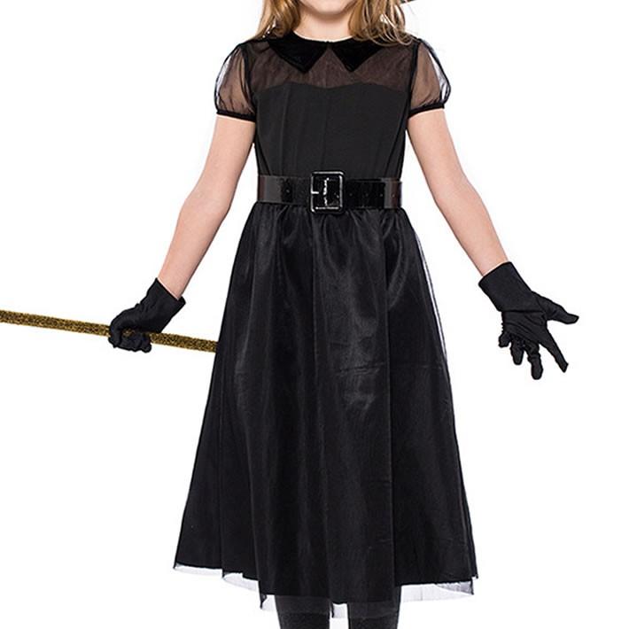 魔女 コスプレ 衣装 ハロウィン 子供 ワンピース 魔女 女の子 エレガント 魔法使い ウィッチ デビル 魔法師 仮装ドレス キッズ コスチューム cosplay 送料無料 |  | 06