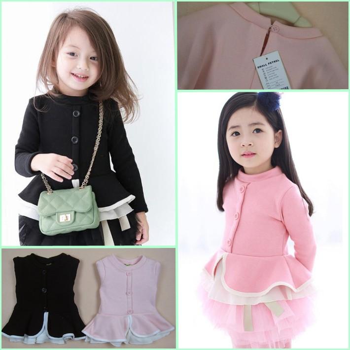 【子供服】据え2段フリル 長袖裏起毛トップス★キッズ 女の子 かわいい 可愛い おしゃれ【売れ筋】【新商品】 |  | 03