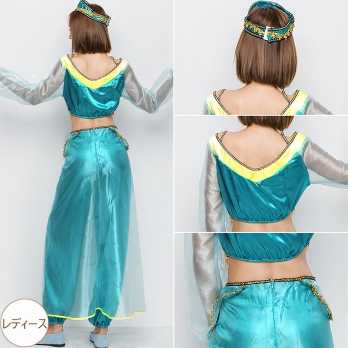 アラジンと魔法のランプ ハロウィン コスプレ衣装 ジャスミン アラジンと魔法のランプ ハロウィン コスプレ衣装 ジャスミン