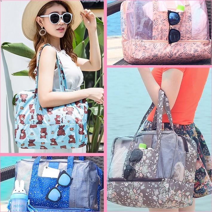 プールバッグ ビーチバッグ 温泉バッグ 女の子 男の子 大人 家族 大容量 キッズ ジュニア サマーバッグ スイミングバッグ 水泳バッグ 防水 送料無料 |  | 04