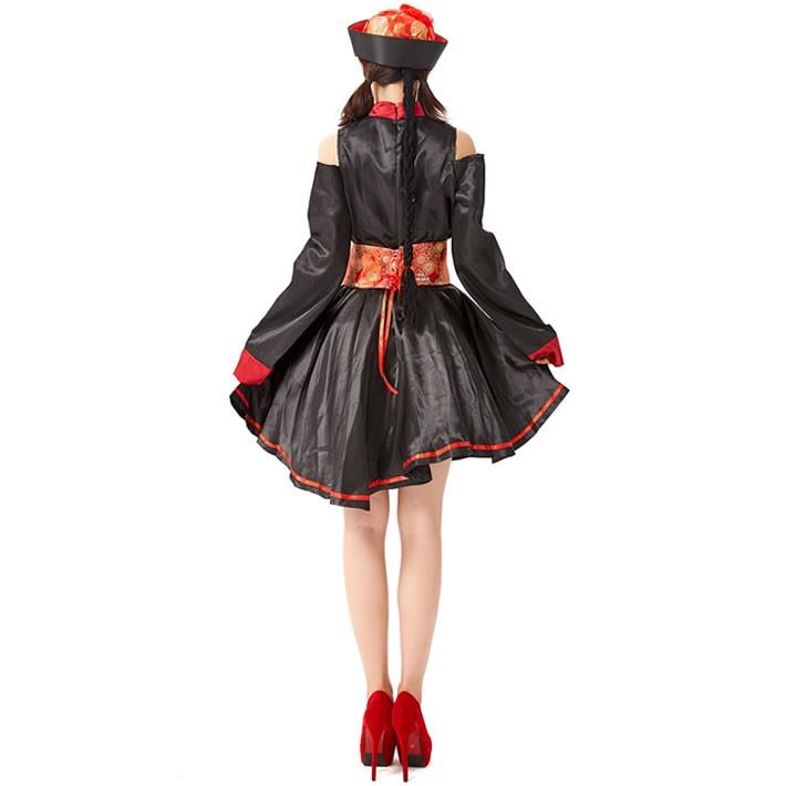 キョンシー コスプレ ハロウィン 仮装 衣装 レディース ゾンビ キョンシーガールズ 中国 妖怪 おばけ 可愛い 悪魔 チャイナ 中華 演出服 ベアルック 送料無料 |  | 05