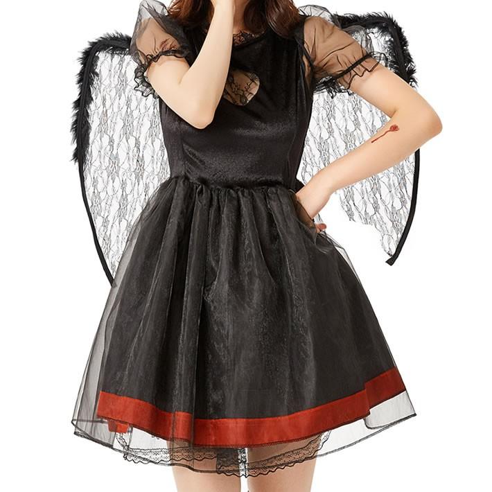 ハロウィン 悪魔 天使 コスプレ 衣装 悪魔くん 天使君 コスチューム セクシー 小悪魔 レディース デビル エンジェル 天使と悪魔 仮装 羽根つき 送料無料 Lc Cp024 Kids Heart 通販 Yahoo ショッピング