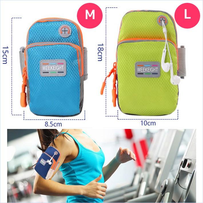 アームポーチ アームバッグ アームバンド ジョギング ウォーキング マラソン スポーツ アウトドア ボディバッグ 色鮮やか メール便 送料無料 1000円 ポッキリ |  | 02
