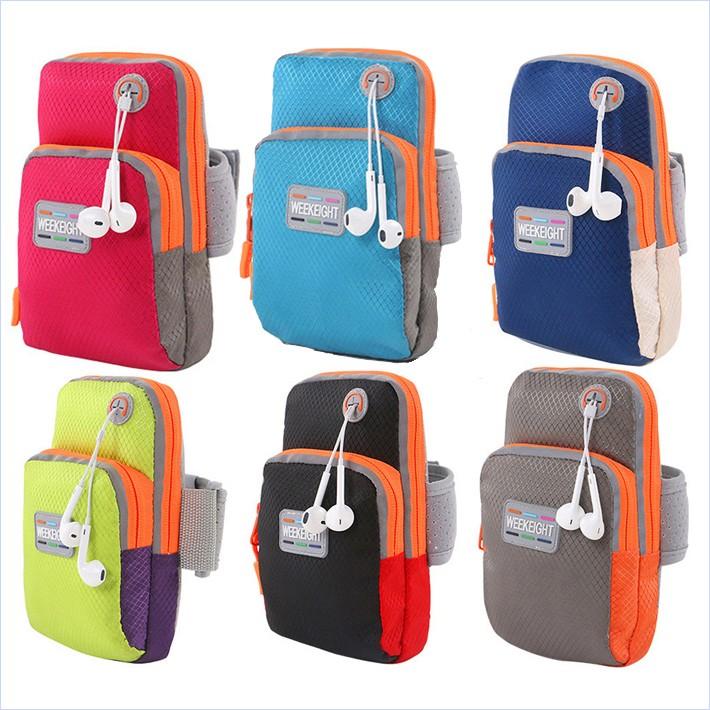 アームポーチ アームバッグ アームバンド ジョギング ウォーキング マラソン スポーツ アウトドア ボディバッグ 色鮮やか メール便 送料無料 1000円 ポッキリ |  | 04