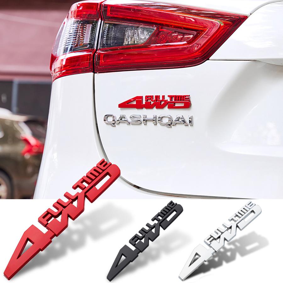 ステッカー 4wd 車 エンブレム デカール ドレスアップ 傷隠し おしゃれ カーステッカー かっこいい カスタム シール Fulltime 送料無料 Gs328 Border 通販 Yahoo ショッピング