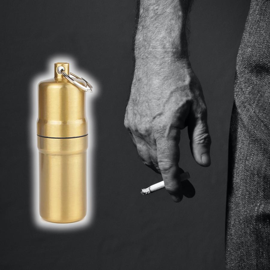 携帯灰皿 キーホルダー おしゃれ 密閉 アシュトレイ 臭わない たばこ