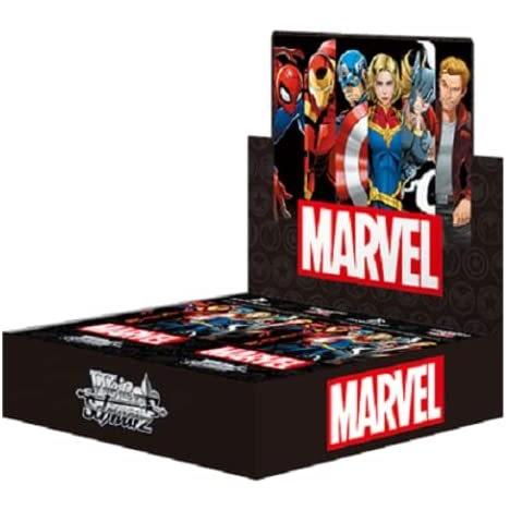 新品 BOX販売 ヴァイスシュヴァルツ ブースターパック Marvel Card Collection 新色 マーヴェル トレカ BUSHIROAD =16パック入 柔らかな質感の BOX ブシロード